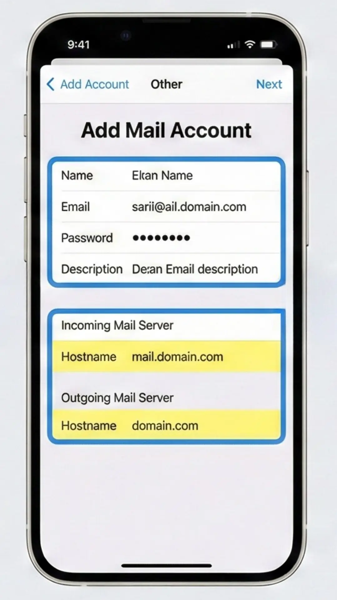“Cannot Verify Server Identity” Error solving For iPhone / iPad (iOS 18) Users. Problem type - Add Account
