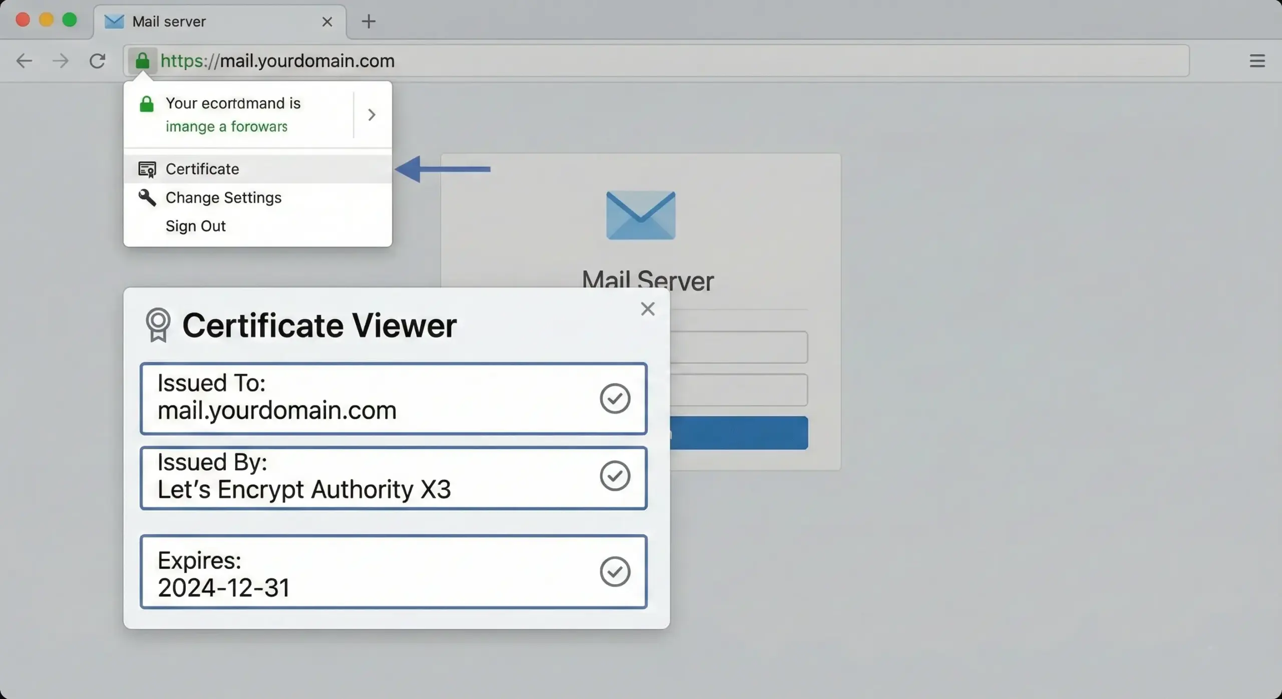 “Cannot Verify Server Identity” Error solving For For Website / Mail Server Administrators Problem type - Check SSL Certificate Health