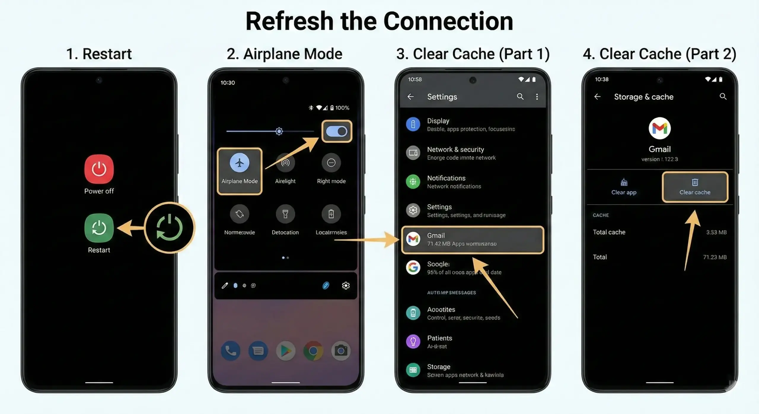 “Cannot Verify Server Identity” Error solving For Android (Gmail / Outlook App) Problem type - Refresh the Connection