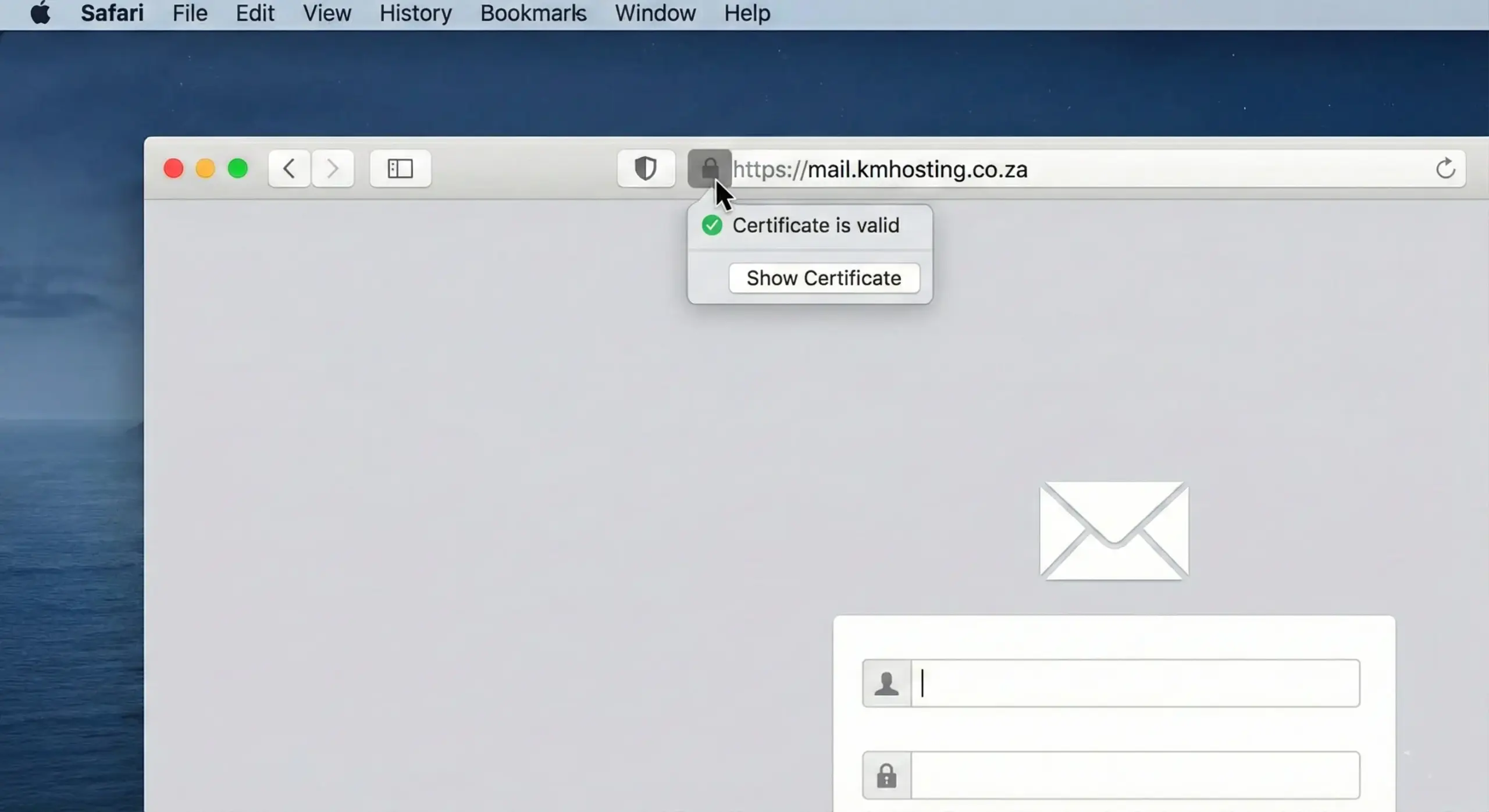 “Cannot Verify Server Identity” Error solving For macOS (Mail App) Users Problem type - Verify Certificate